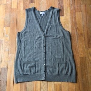 Fashion Bug sleeveless cardigan XL